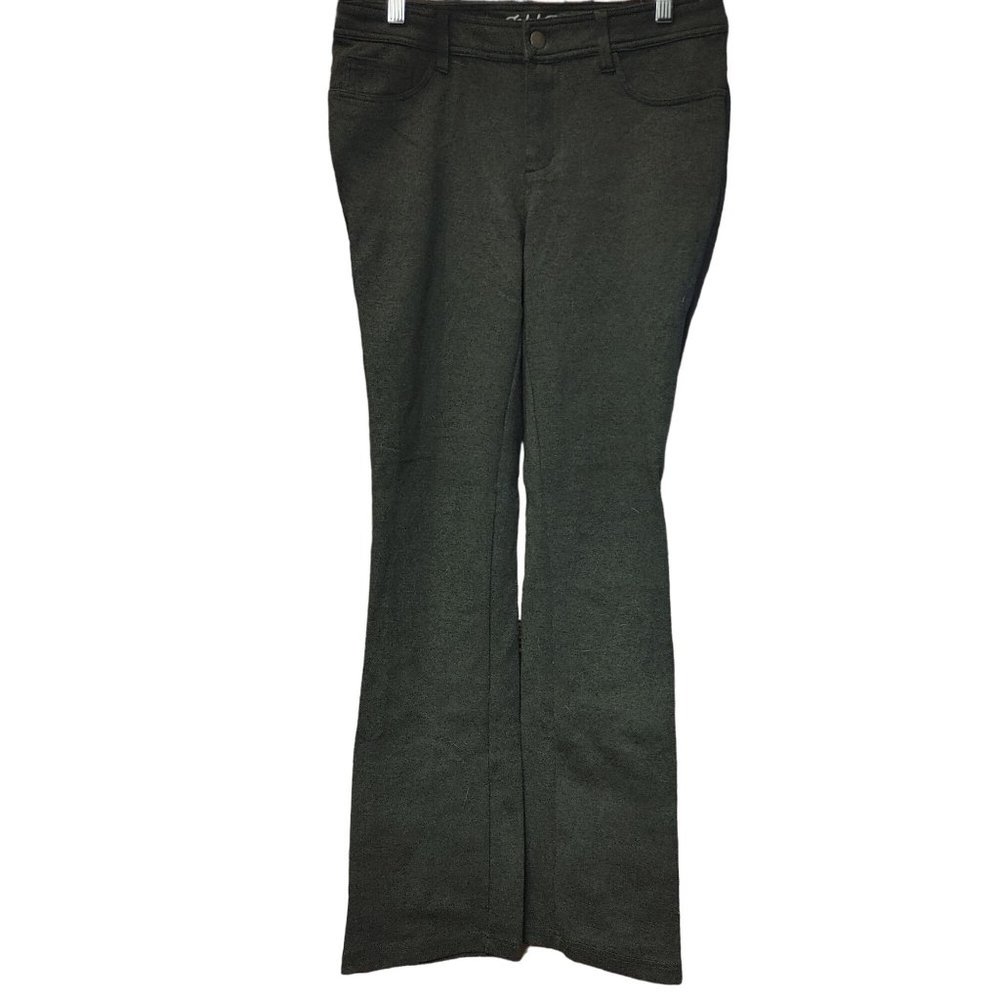 Faded Glory Women's Black Curvy Bootcut Straight Leg Pants 8A